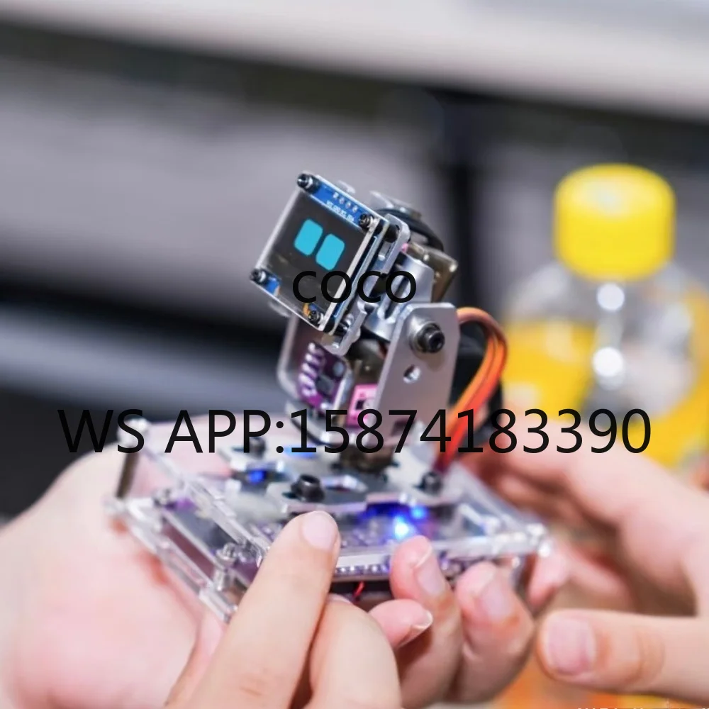 Uncle Mark's Desktop Robot  Intelligent AI Chat Robot Voice Recognition Robot Voice Dialogue Finished Toy AI Desktop Collocation