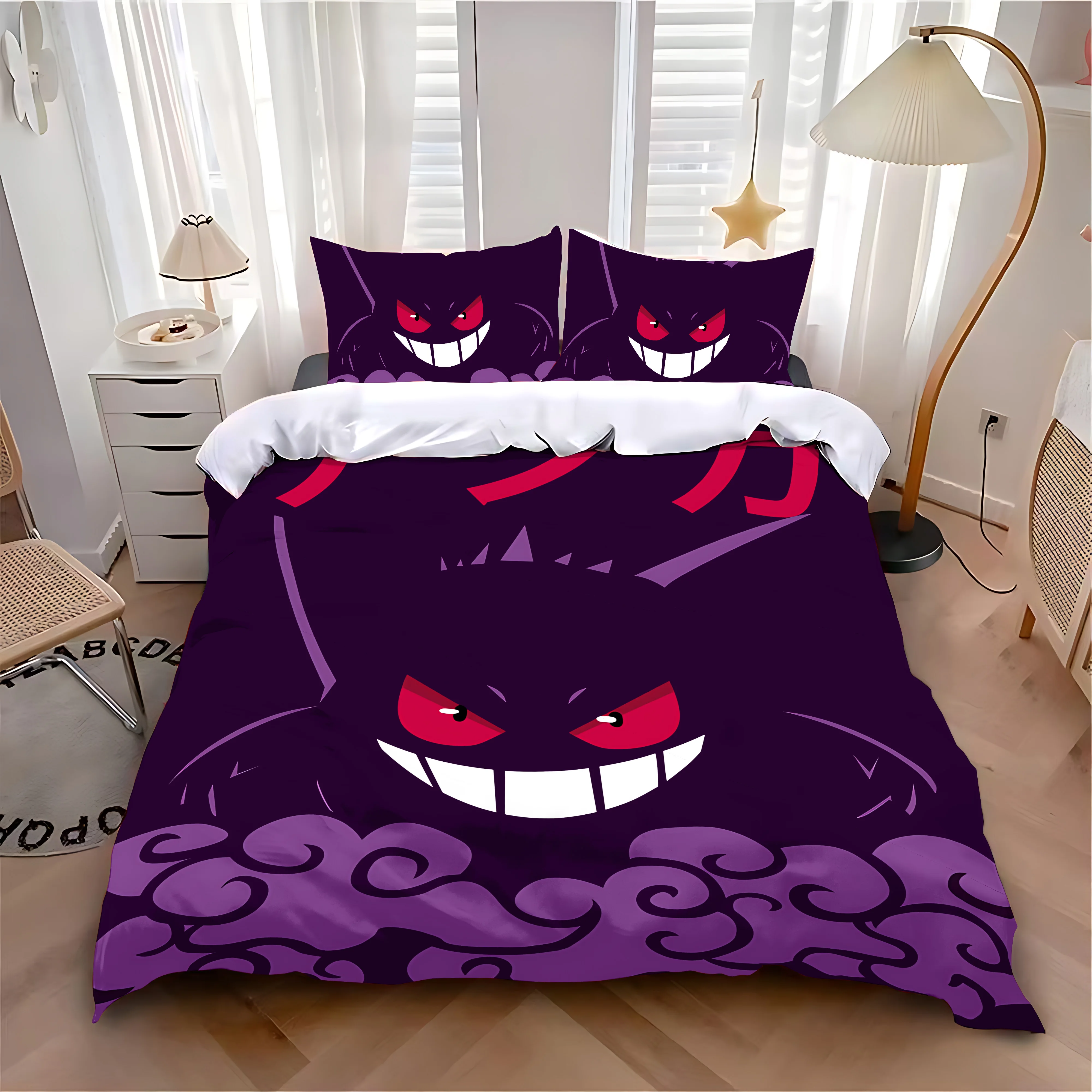 Duvet Cover Pillowcase Bedding Set Anime New G-Gengars Hot Adult Boy Girl Bedroom Decoration Children Single Double Large Size