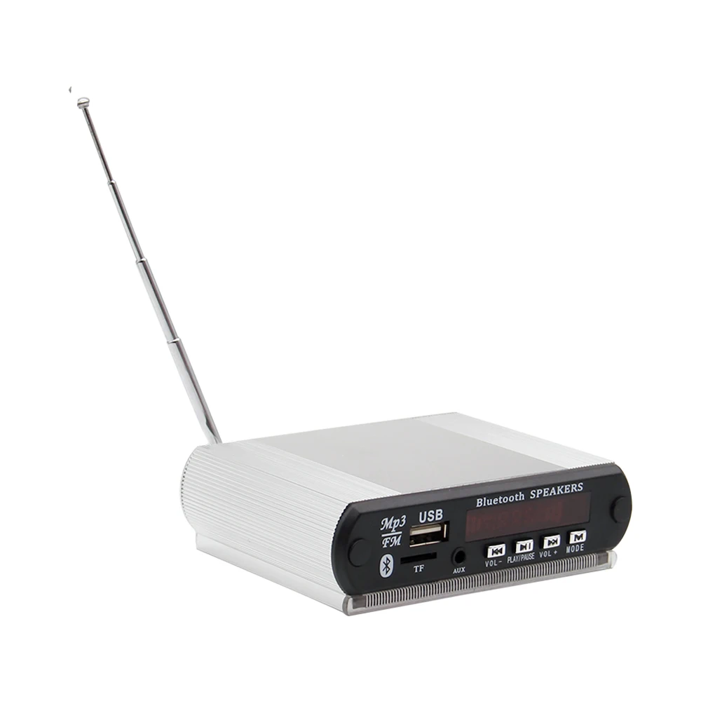 Bluetooth MP3 Decoder Board Module 12V USB TF FM Radio Module Wireless MP3 Player with Recording Function Car Kit