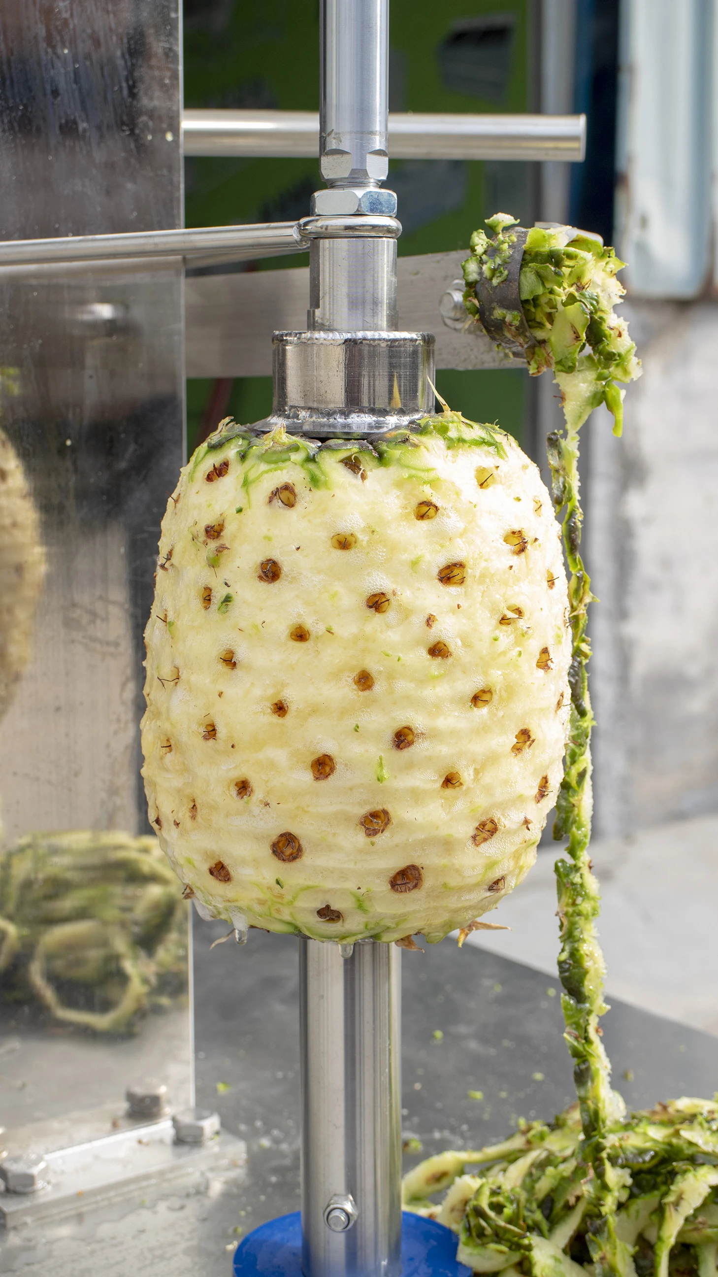 Automatic Mango Peeling Machine Pineapple Melon Peeling Machine TS-P60 Stainless Steel Papaya Peeling Machine
