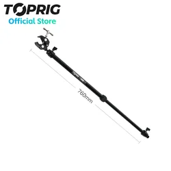 Toprig Camera Video Slider Rail Support Rod for Mounting Slider Dolly Track Photography DSLR Stabilizer System Tripod Accessory