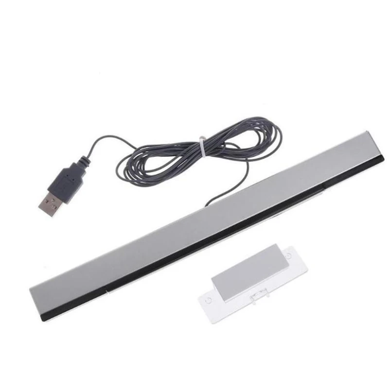 

500pcs Replacement USB Wired Infrared Ray Sensor Bar for Nintendo Wii Remote