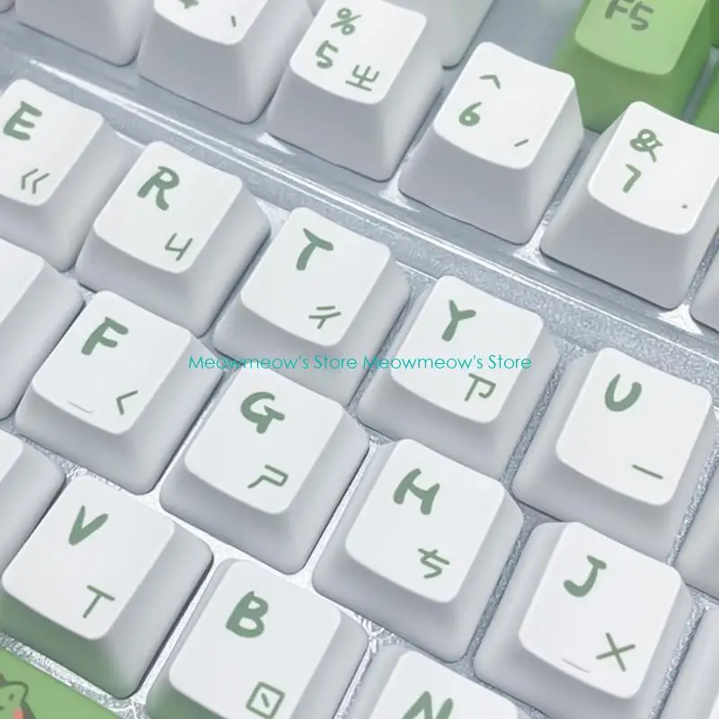 

W91A Традиционный набор клавиш Zhuyin XDA/OEM высоты для клавиатуры 75 98 104 108 набор клавиш высоты XDA с сублимационной