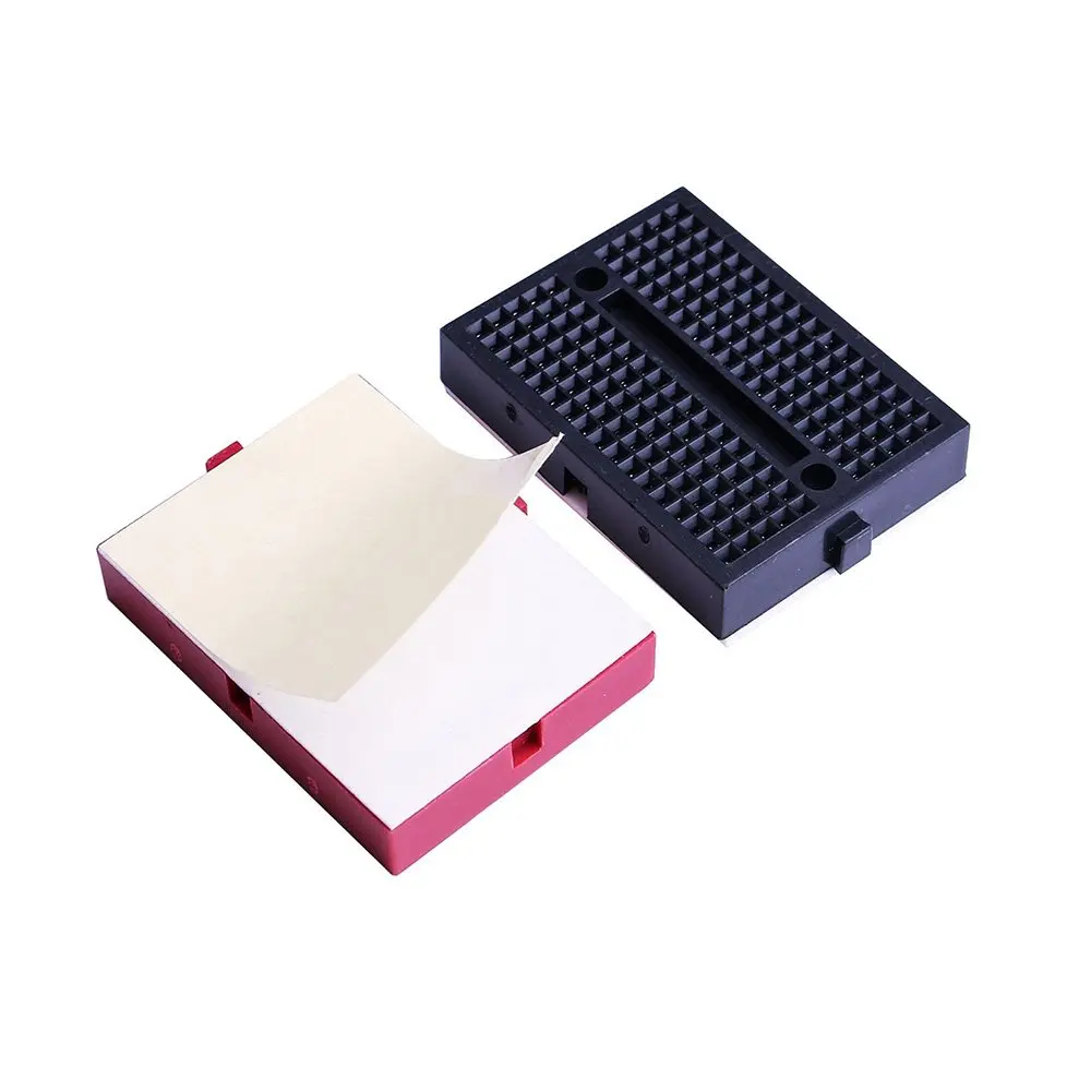 6 Pcs Mini Breadboard Kit with 170 Tie Points - Solderless SYB-170 Prototype PCB Bread Board for Arduino, Raspberry Pi More