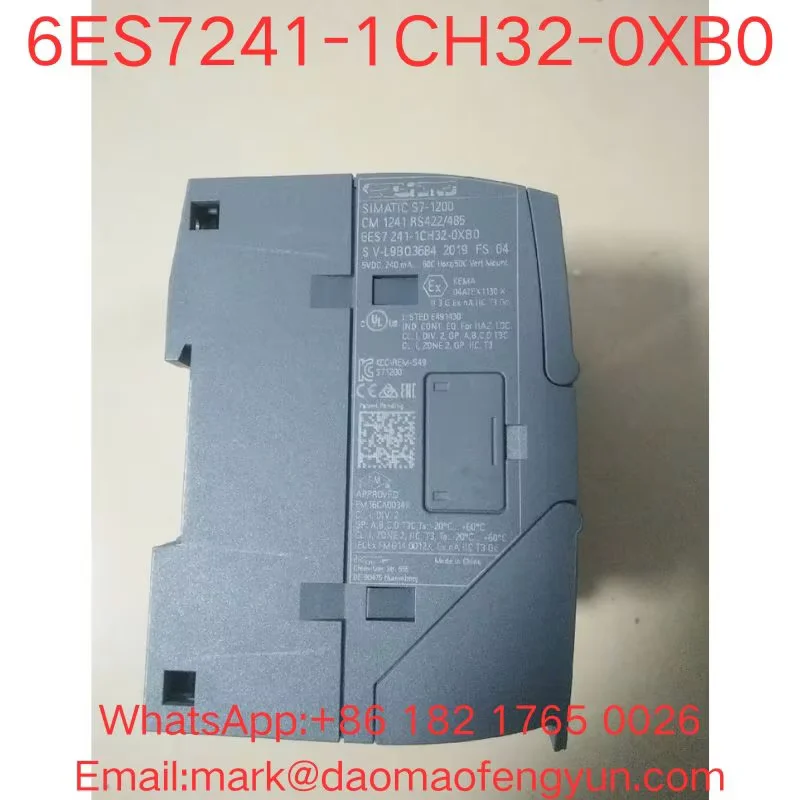 6ES7241-1CH32-0XB0 Used Tested OK In Good Condition SIMATIC S7-1200, Communication module CM 1241