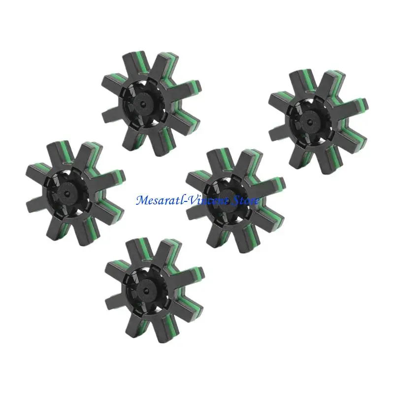 A70F 5 Sets Power Steering Coupler Bushing Motor Shaft Rubber Damper Automotive Accessories Easy Installation 4525428040