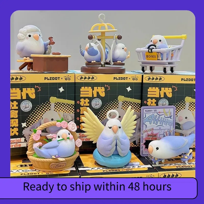 

Аутентичный Plzdot Little Bird Таро Not A Good Bird Thing Series Two Three Max слепая коробка Модная игрушка Орнамент