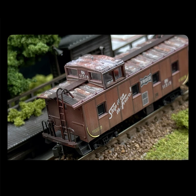 Train Model 1/160 N Scale Rail Car 0310044580 American 36ft Caboose Model Toy