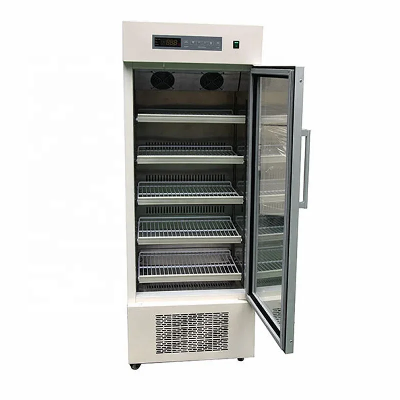 288L Vertical Single Door 2-8 Degree Lab Medical Refrigerator For Biomedical