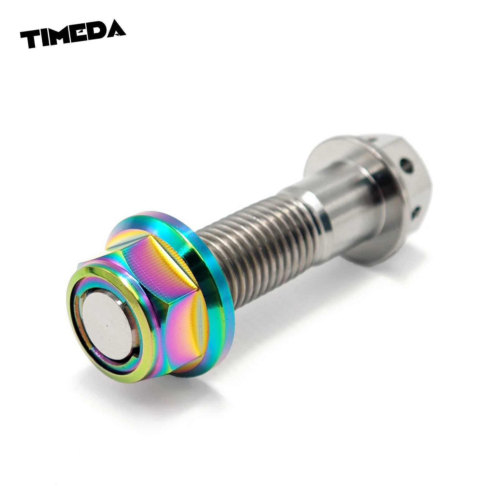 M8 Titanium nut Flange Lock Nuts for Cycling Modification