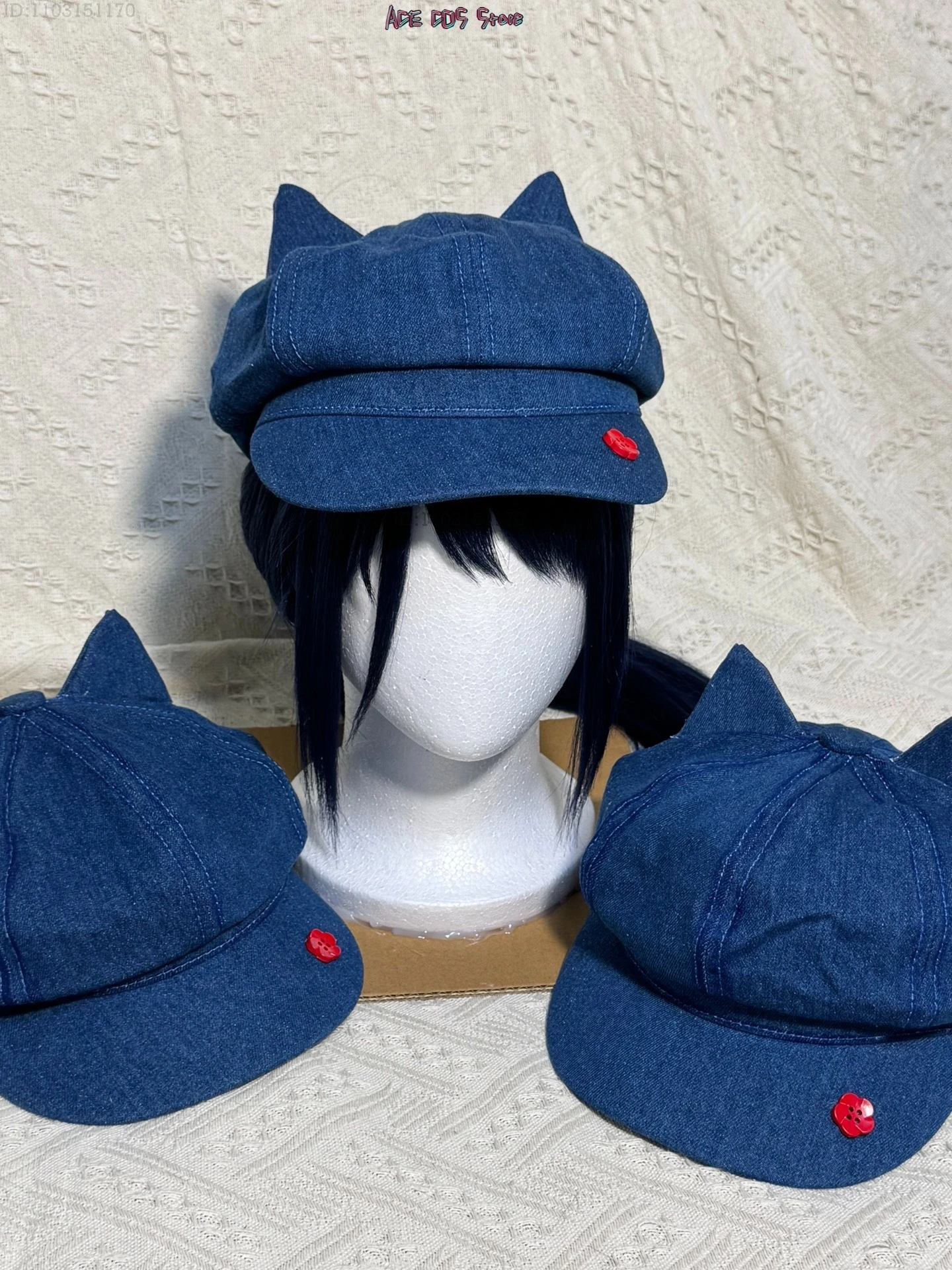 Crazy Mita Cosplay Game Cosplay Hat Card Roleplay Prop MiSide RolePlay Women Primary Yandere Halloween Creepy Mita Party Decors