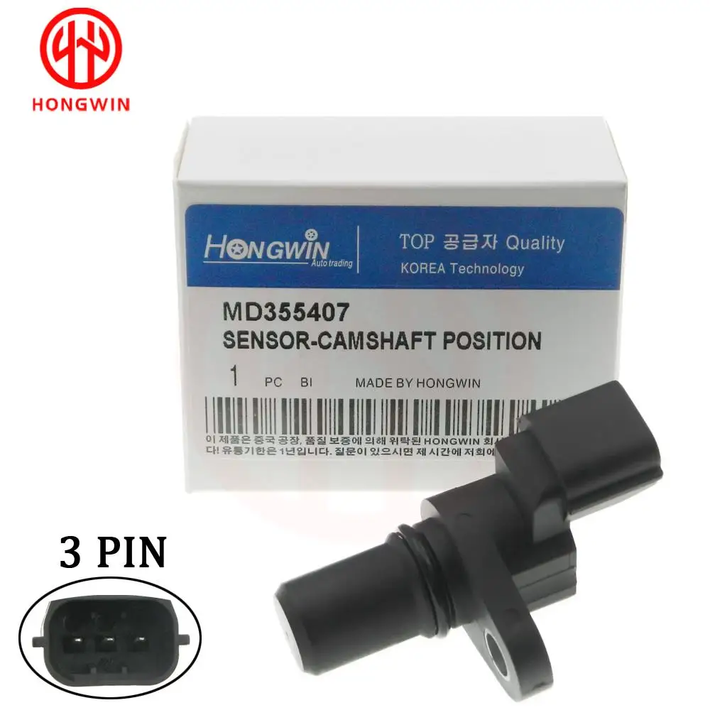 1PC/SET MD355407 Sensor de Posição do Eixo de Comando para Mitsubishi Montero Sport Lancer L200 Galant Pajero Pinin MD348074 MD360196