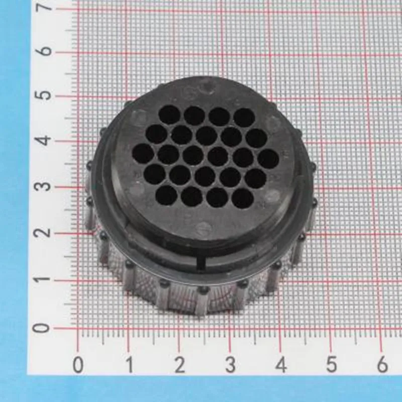 Circular Power 24-core circular plug socket Waterproof Connectors 206837-1 Housing 600 VDC 24 Position Pin