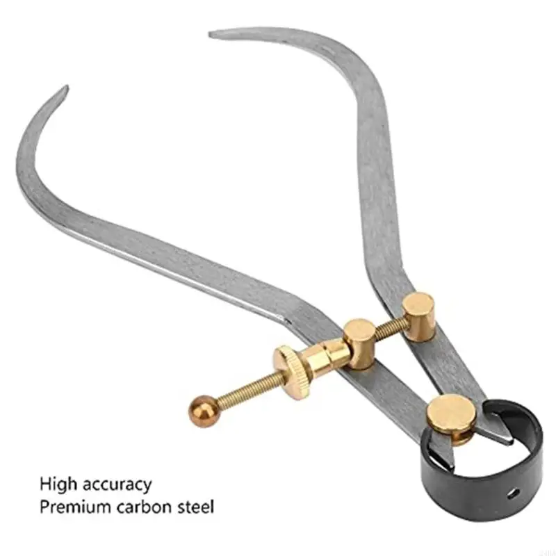 Carbon Steel and Coppers Spring Caliper Measuring Tool for Long Lathe Operations