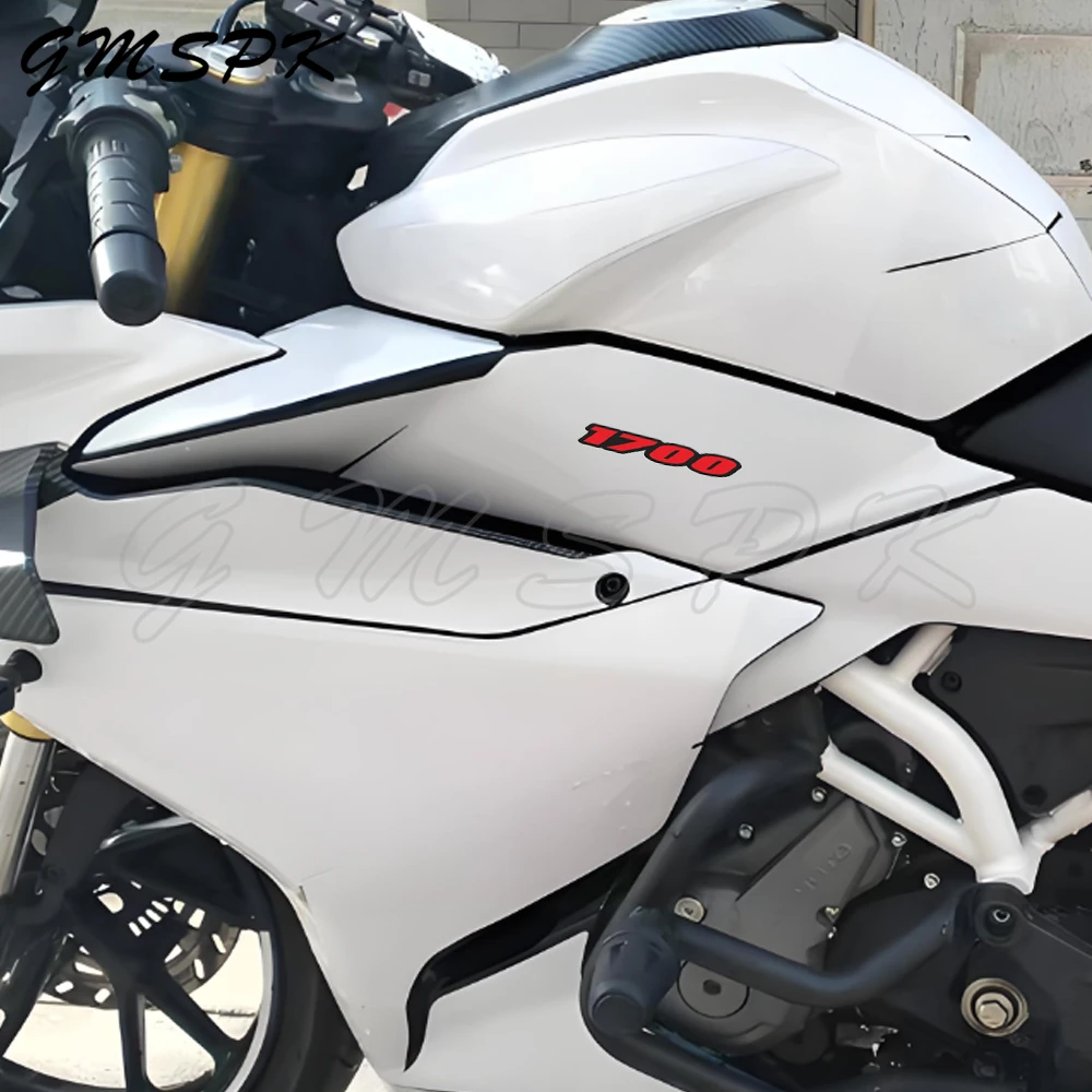 1700 Number Motorcycle Stickers Fuel Tank Windshield Helmet Decoration Decal Fit for Kawasaki Yamaha VN 1700 Vulcan XV VMAX 1700 5