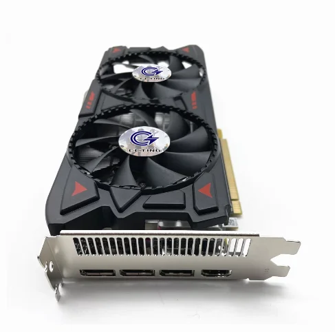 Grafische Kaart Amd Rx 580 8Gb Gaming Gddr5 256bit Pci Express 3.0 × 16 Radeon Gpu Computer Gaming Placa De Videokaart Gebruikt