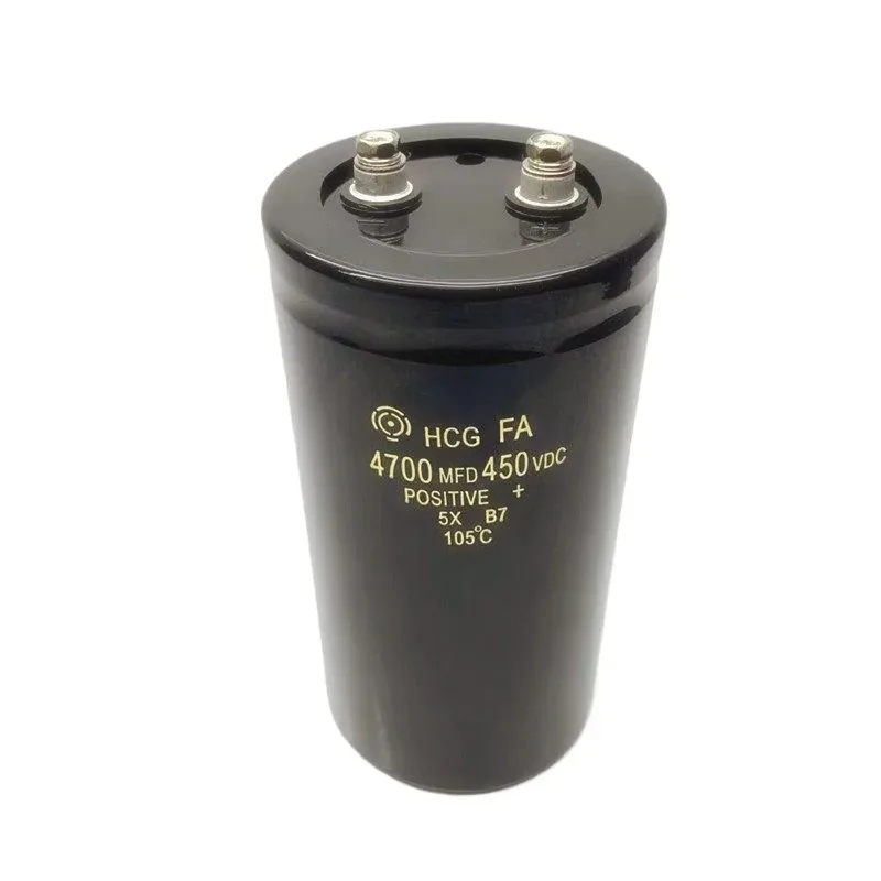 Aluminum Electrolytic Capacitor   HCG FA 105℃ 450V4700UF 4700MFD450VDC 500VDC  Fixed Capacitor