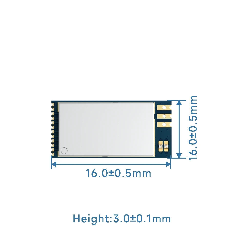 Module de positionnement intérieur de suivi de précision, module de télémétrie, 500mW, DW3000, UWB3000F27, UWB Decawave, 10cm, 1 pièce par lot