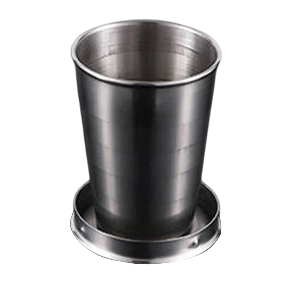 

Compact Drink Container Folding Camping Utensils Rust Resistant Material Space Saving Collapsible Cup Innovative Design