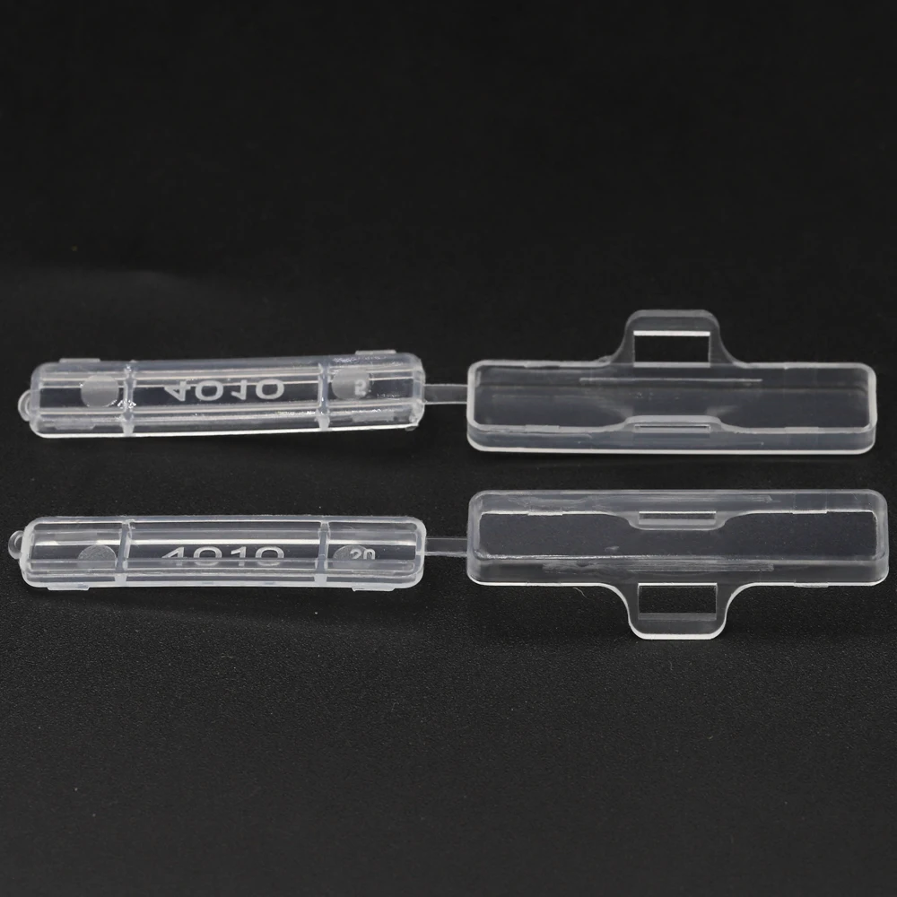 3010 3020 4010 4020 Plastic Transparent Clear Waterproof Wire Sign Cable Tie Marker Labeled Display Identification Tag Box
