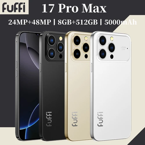 Global Vision 17 Pro Max Smartphone 5G Android 12 8Gb Ram