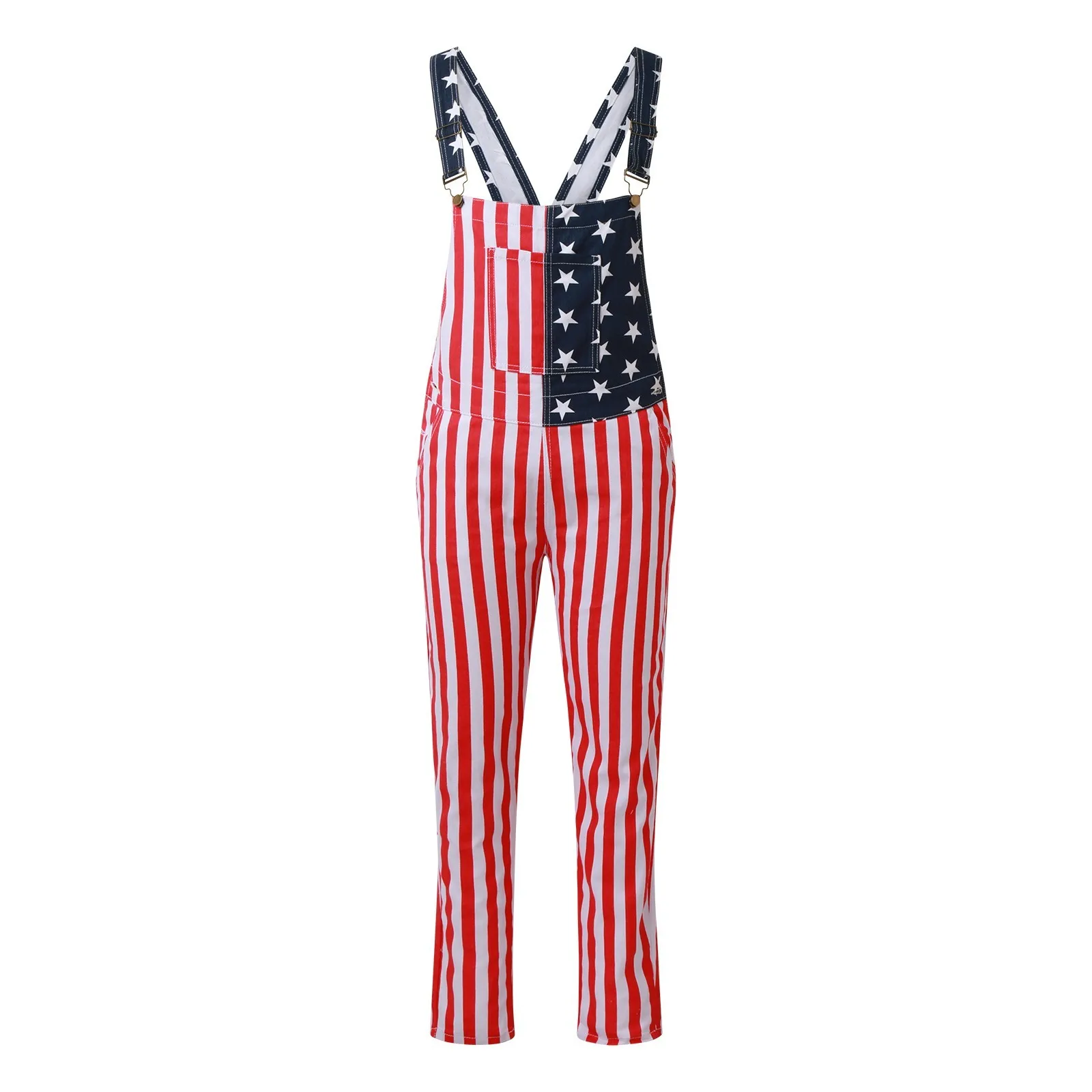 Mens Summer Couple Independence Day Flag Sports Camisole Pants 8 Year