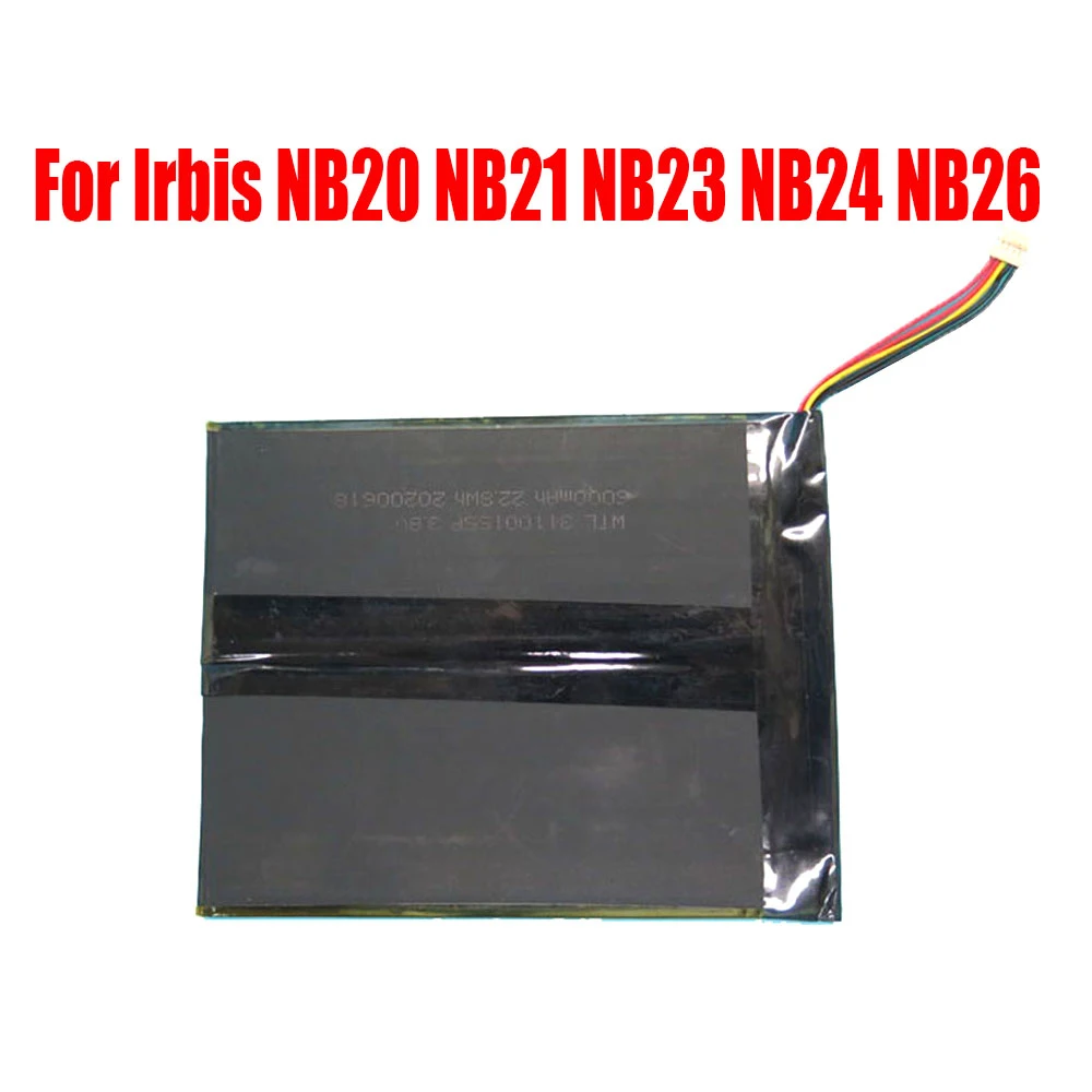 Laptop Battery For Irbis NB20 NB21 NB22 NB23 NB24 NB25 NB26 NB28 WTL-31100155P 31100155P 3.8V 6000MAH 22.8WH New