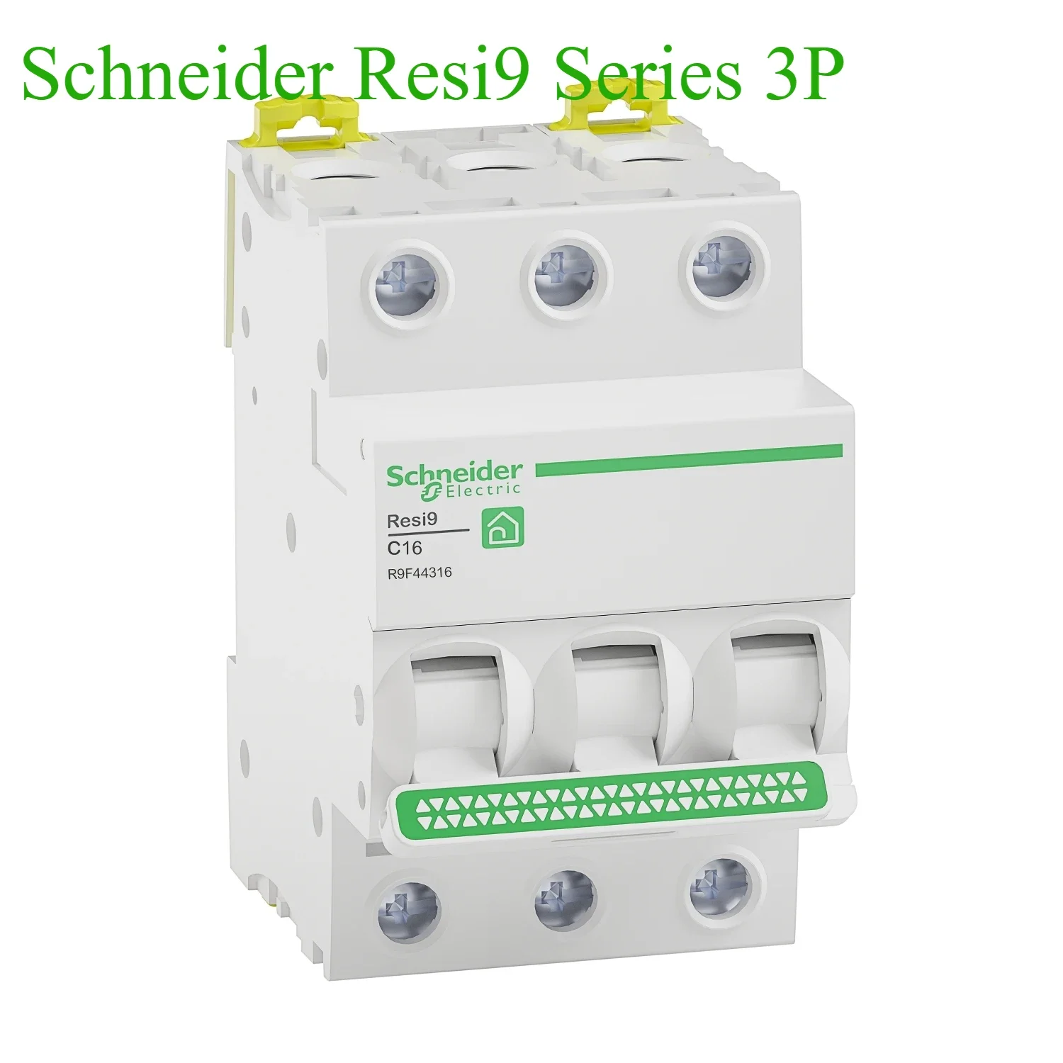 

Schneider miniature circuit breaker R9F series Resi9 MCB R9F443 3P R9F44316 20 25 32 40 50 63A