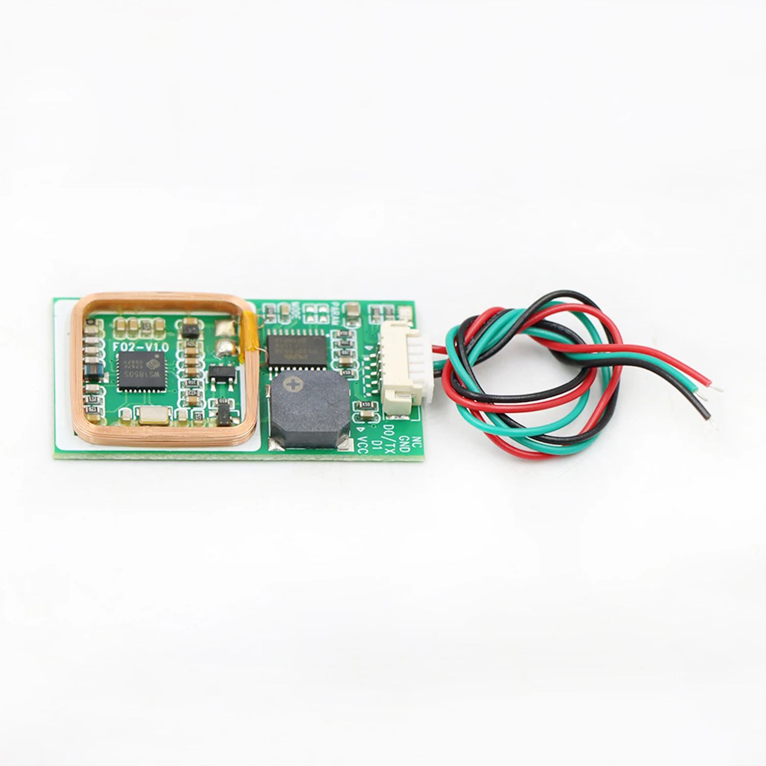 The access control machine module is dual-frequency embedded with the 125Khz+13.56Mhz intercom module WG 26/34 output