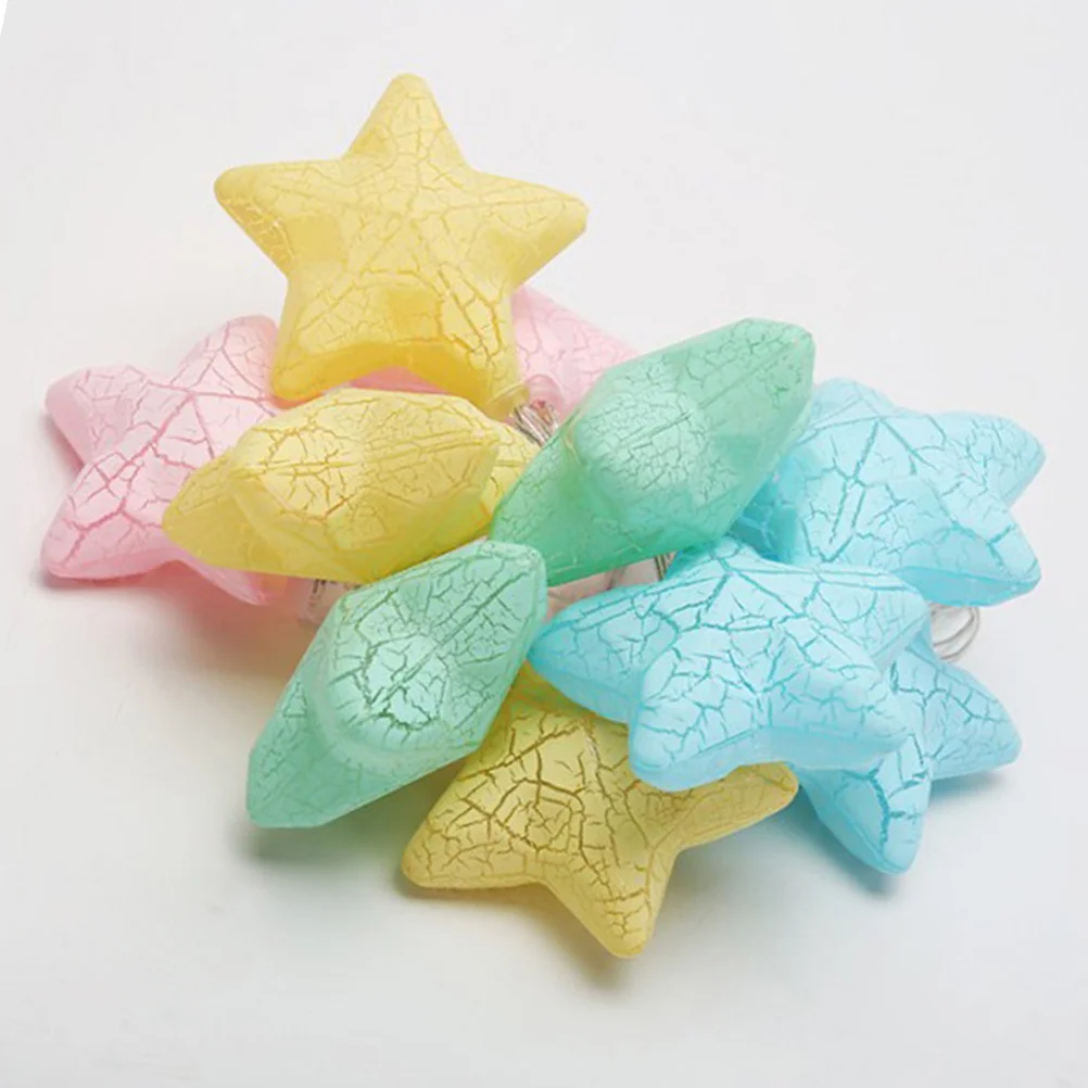 

Led Crackle Star String 1.5M Warm White For Home Garden Party Decor Easter Lighting Outdoor Indoor Decoration String Party