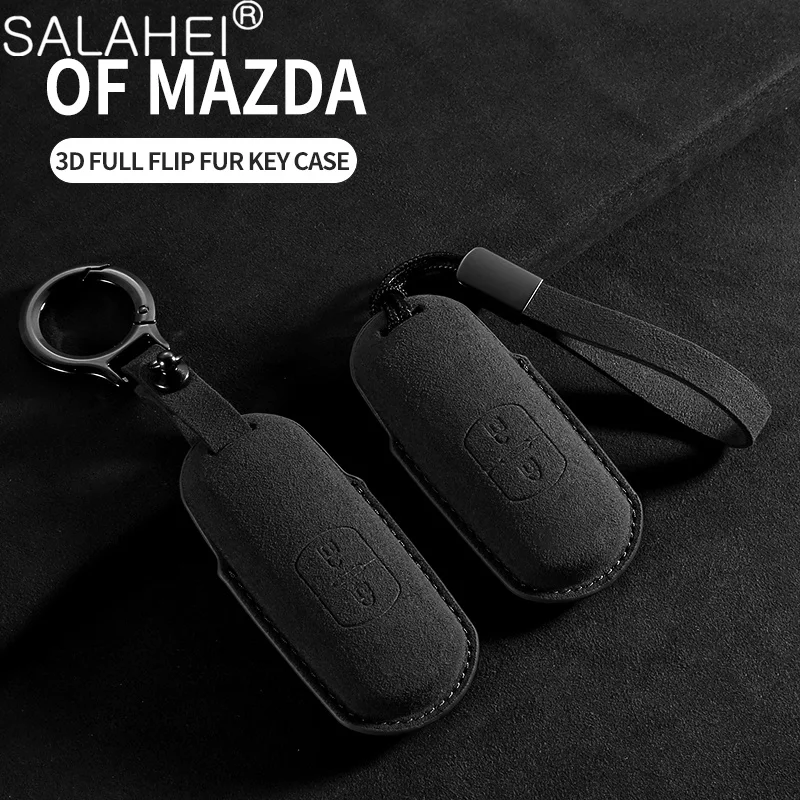 Car Remote Key Case Cover Shell For Mazda 2 3 6 Atenza Axela Demio CX-5 CX5 CX-3 CX3 CX7 CX-7 CX-9 2015-2019 CX9 MX5 Accessories