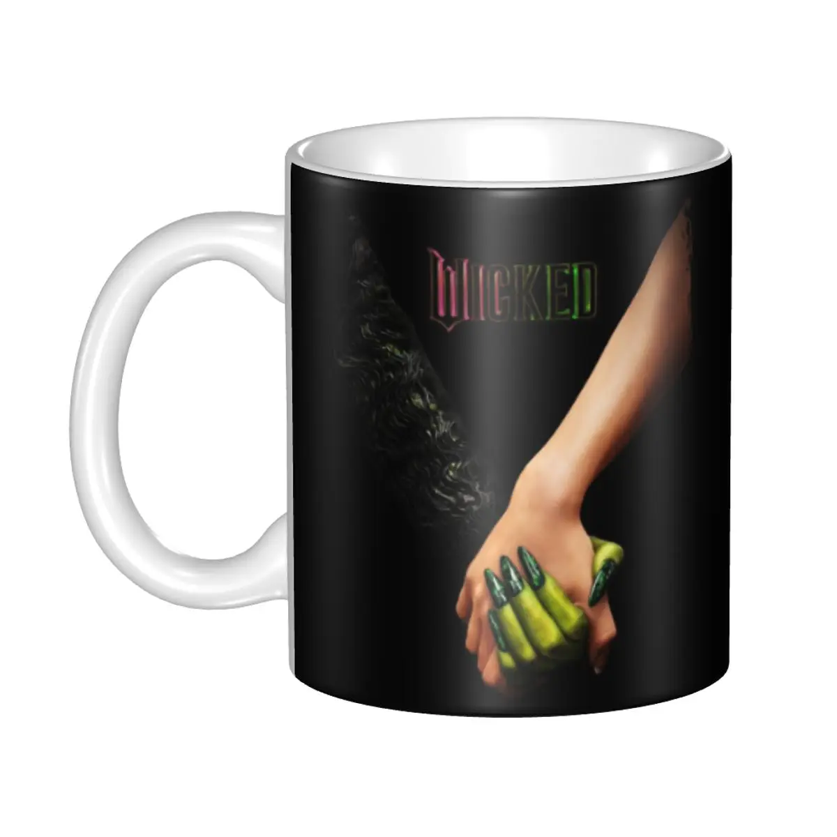 Custom Wickeds Musical Movie Coffee Mugs DIY Customized Ceramic Tea Milk Mug Cup