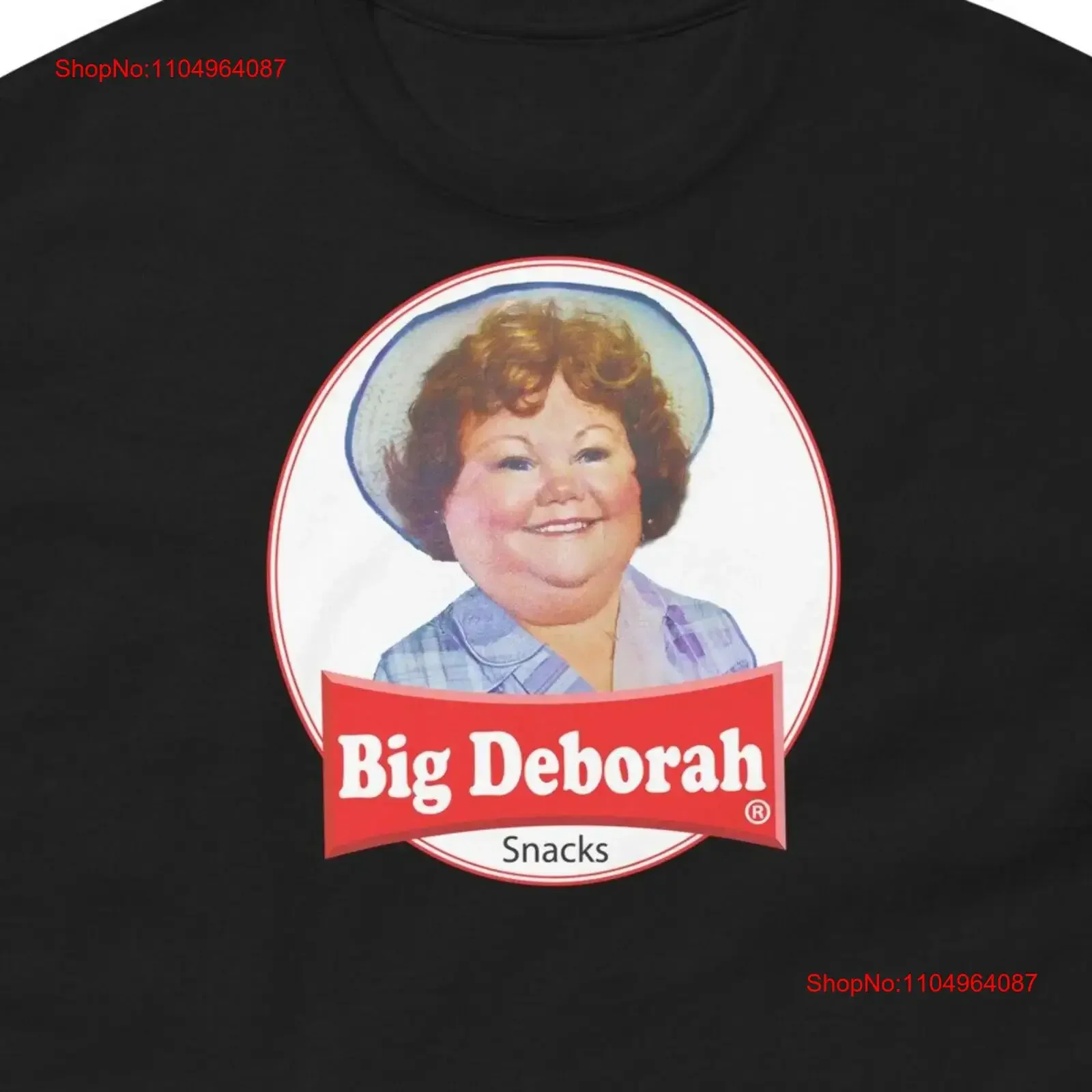 BIG DEBORAH T Shirt Tasteless Funny vintage Washed Slightly Top For Everyday Wear streetwear Soft homme graphic Casual Stylish