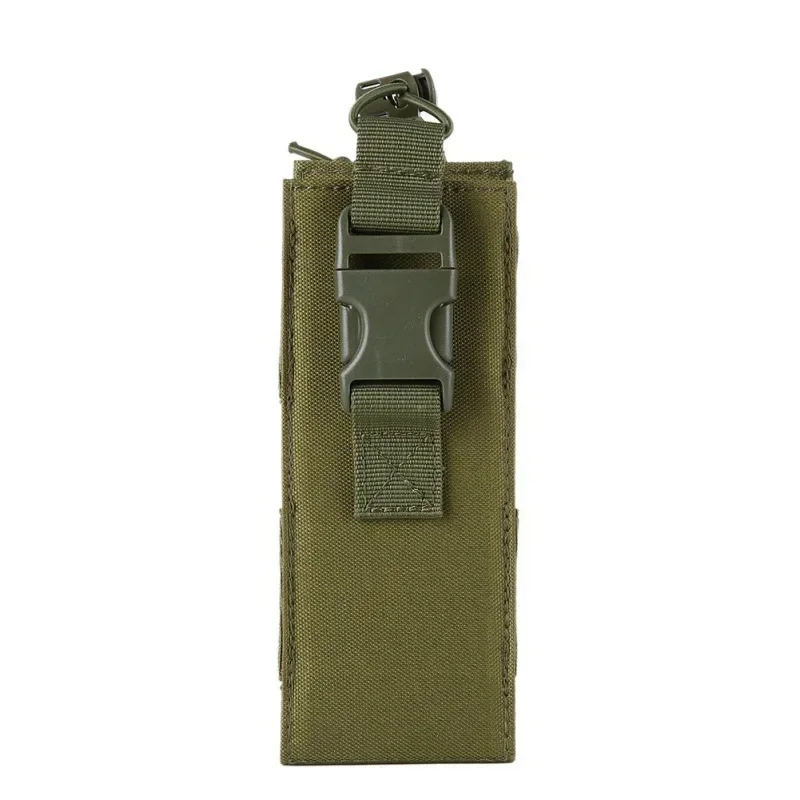 

Tactical Walkie Talkie Holder Airsoft Hunting Radio Case Molle Bag Two Way Radio Pouches for GPS Phone AR-152 UV-5R 3800mAh