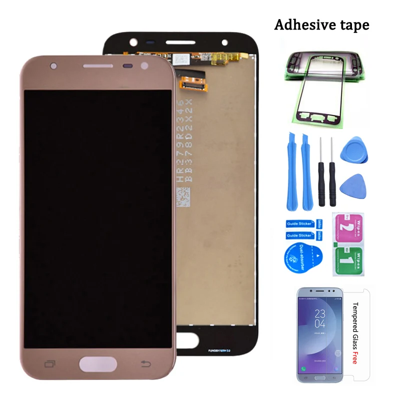 

Original For Samsung Galaxy J3 2017 J330 J330F J330G LCD Display And Touch Screen Digitizer Assembly J3 Pro 2017 Dual Sim