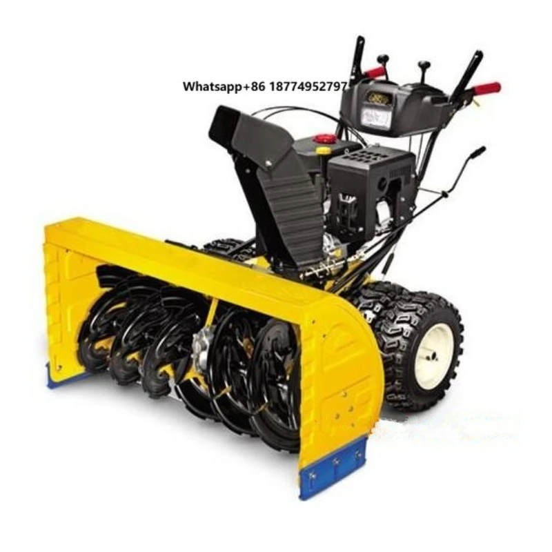Professional Snowblower Snow Thrower Machine Cheap Brush Snow Blower with Motor Snowplow Sweeping Tool