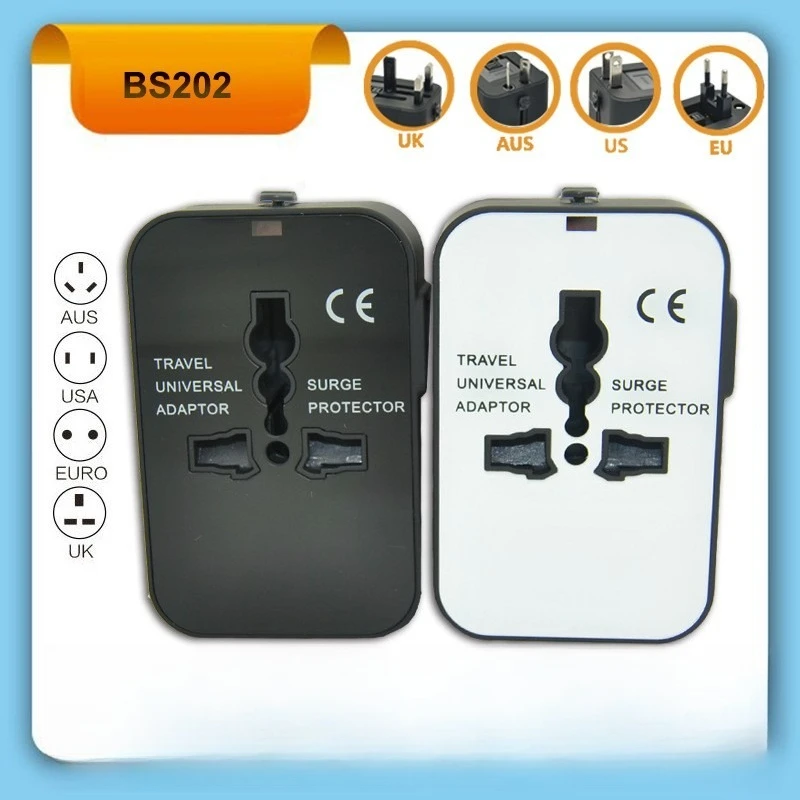 

Universal Travel Adapter for 202+ Countries - Dual USB 2.1A Ports. Worldwide Compatibility, Ideal for Travel and Business Trips