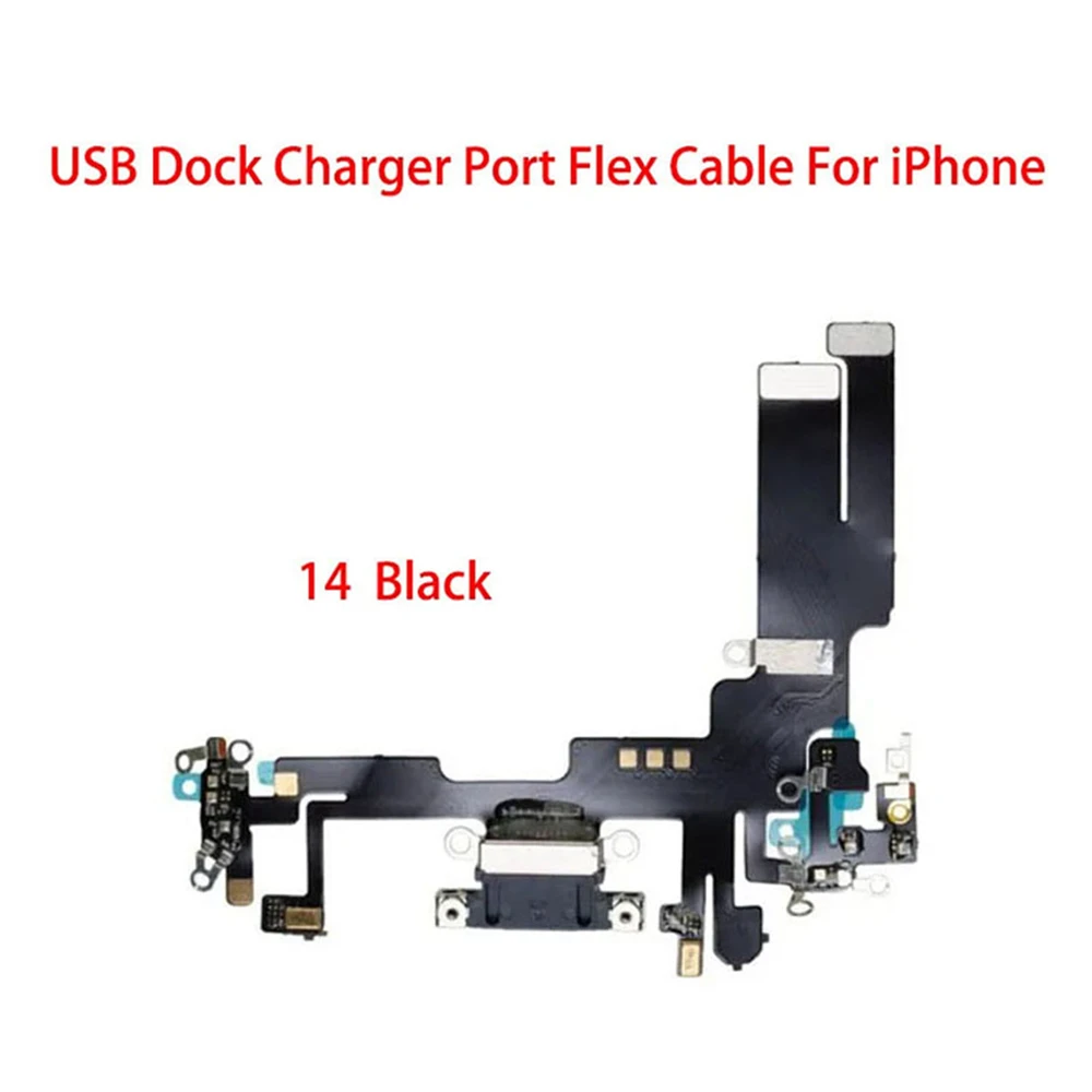 USB充電コネクタテールプラグ、iPhone 14、14プラス用fpcケーブルトランスミッター修理部品、交換、1個