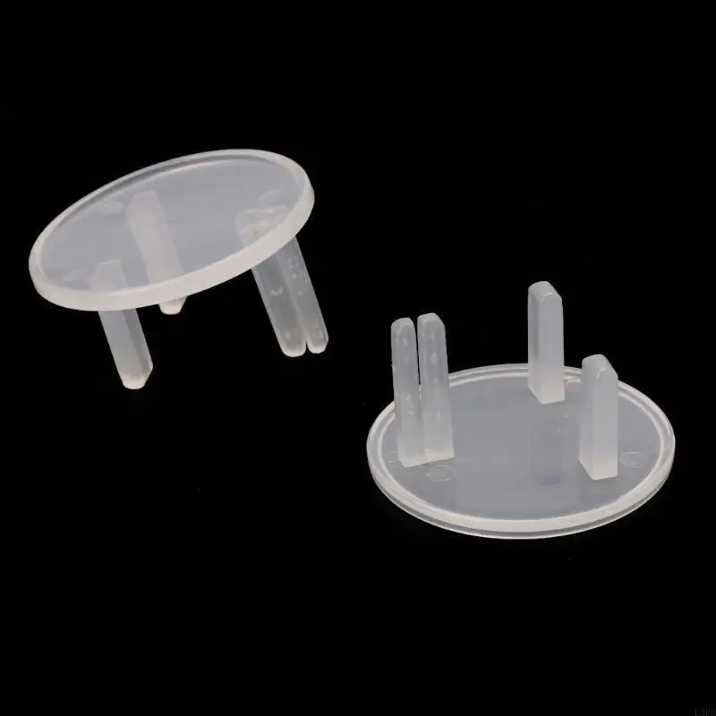 أغطية قابس المخارج (10 عبوات) أغطية حماية كهربائية شفافة مضادة للأطفال للطفل L8RB