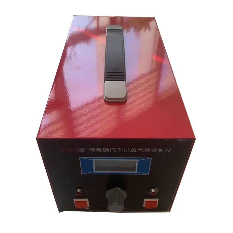 Car Exhaust Emission Analyzer Oxygen Content Detector Latest Updated Repair Shop Detection Gas Smoke Meter Portable