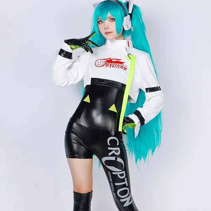 Sky02 Anime Mikuu 2022 Costumi Cosplay da corsa Donne Gioco Hatsune Miku Anime Vestiti Cosplay88Li #
