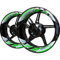 Vinyl Monster Energy Wheel Stickers Logo Decals Kit for Yamaha Kawasaki Suzuki Ktm Honda Bmw