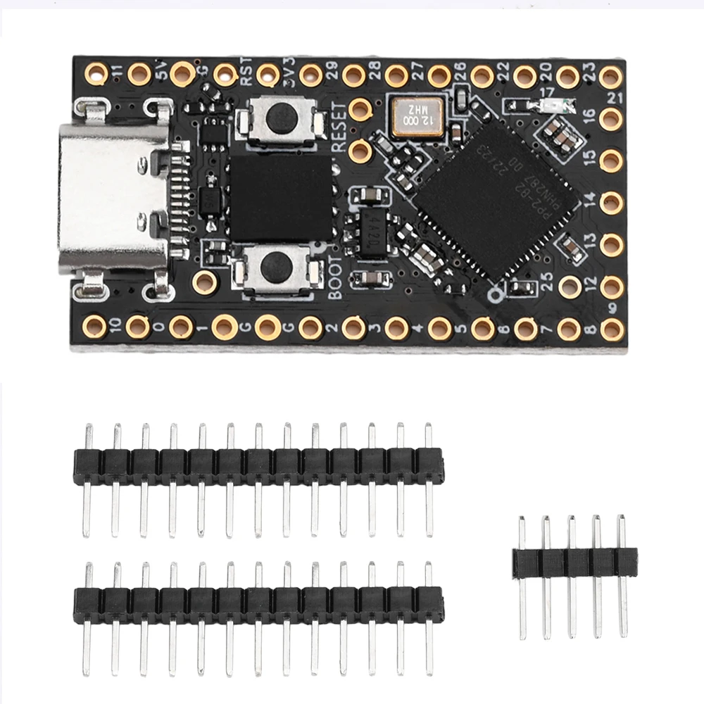 Pro Micro RP2040 Mini Development Board Type-C 4M 16M Dual-Core Supports Mciro Python For Raspberry PI On board LED (GPIO17)