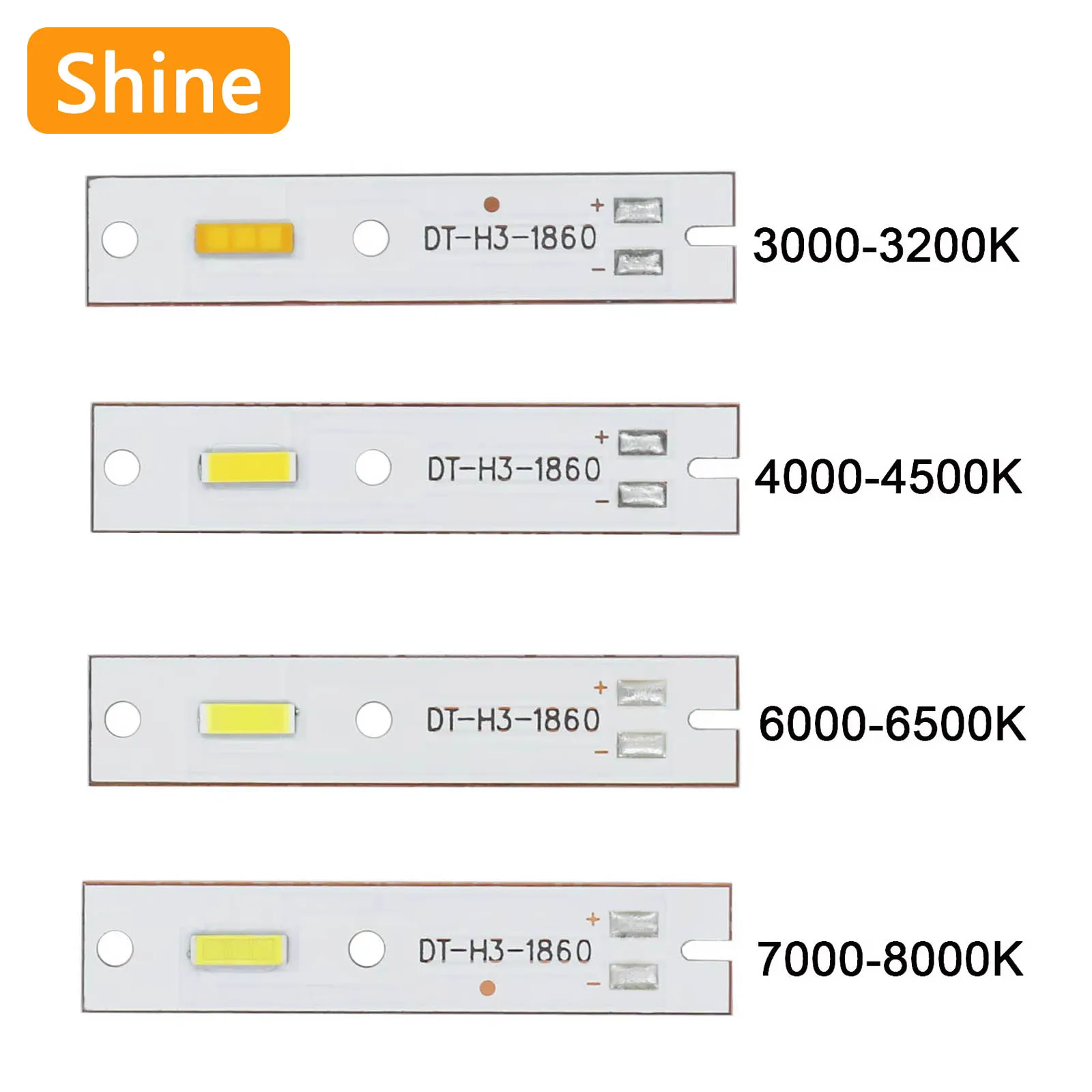 1pcs High Power Copper Substrate Led Car Headlight Lamp Bead 1860 CSP H7 H3 H1 Chip DC9-10V Cold White Auto Fog Light LED Bulb
