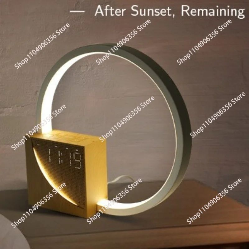 for Children sleep wake up natural simulated sunrise wake up light clock alarm clock white noise ambient light music box