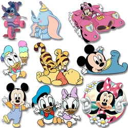 Cartoon Characters Stickers for Kids' Clothes Iron on transfers Thermal transfer Patches for Clothes