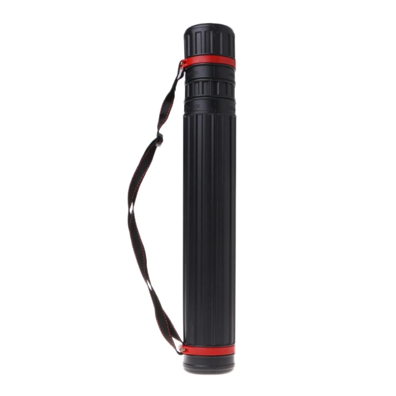 السفر في الهواء الطلق رسم خارجي محمول تلسكوبي تخزين المستندات أنبوب تخزين منظمة الرسم تلسكوبي #1