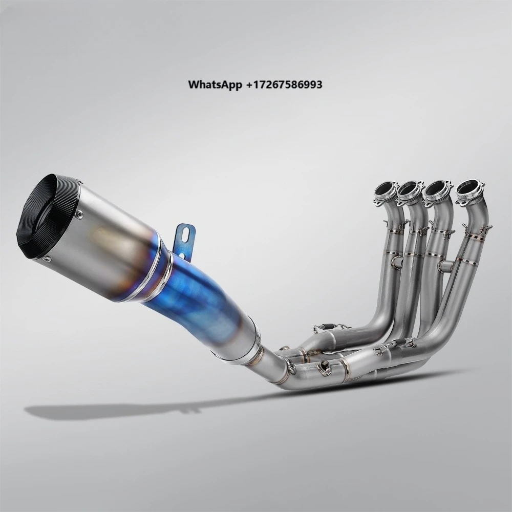 S1000RR NlkHanm Motorcycle Racing Exhaust System Full Section Titanium Alloy Modification for S1000RR 2019-2024