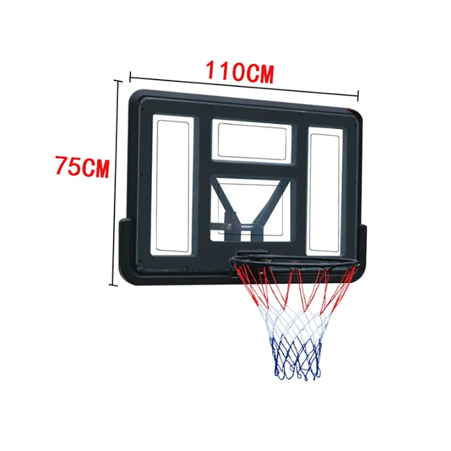 Outdoor Wall Mount Basketball Ring and Board