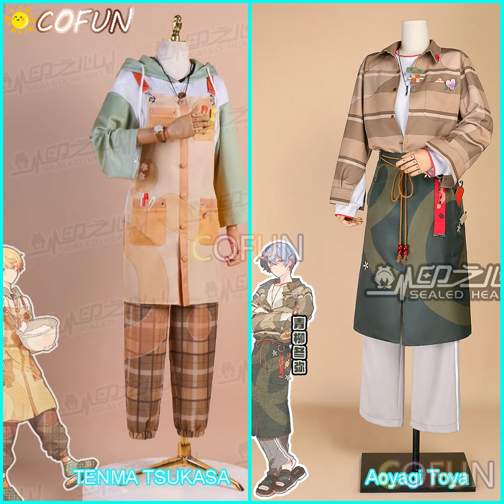 

COFUN PJSK Aoyagi Toya / TENMA TSUKASA Cosplay Costume Halloween Game Suit Anime Clthing Women Men Role Play Outfits